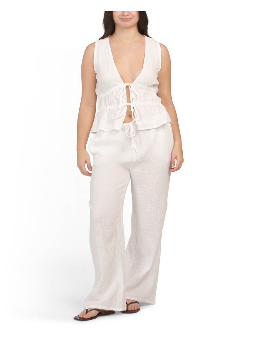 NWT Dotti 100% cotton cover up set